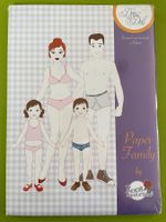 Anzieh Puppen Modell- Bastelbogen Basteln Paper Family Roos