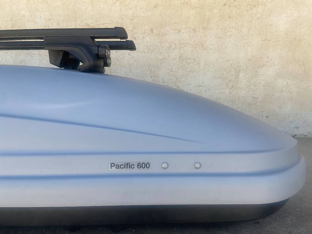 Dachboxen: Dachbox Thule Pacific 600 mit oder ohne Thule Träger – Gebraucht aus Leuzigen von Doppelrad 3