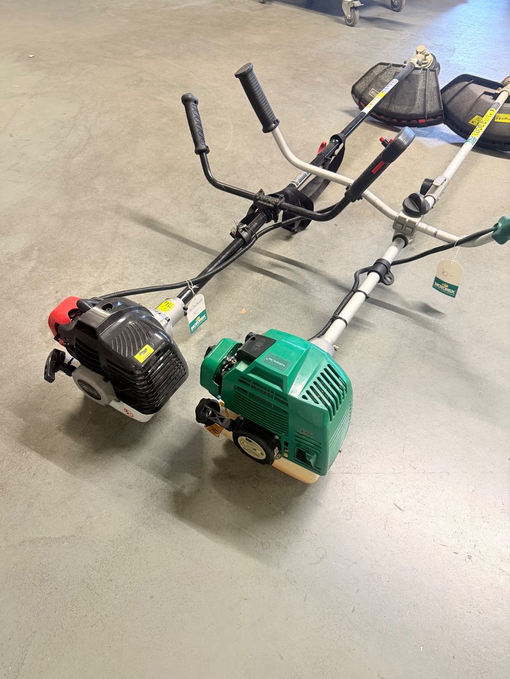 Scheppach Tutte le macchine: 2x Trimmer/Freischneider defekt Scheppach/Gardenline – Difettoso da Lenzburg venduto da billistar