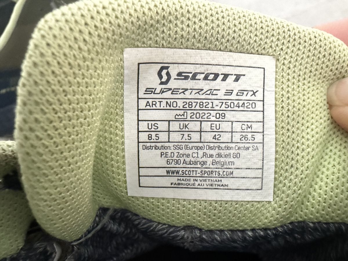 Scott Scarpe da uomo: Scott supertrac 3 gtx gr. 42 – Usato da Samedan venduto da lau_q8yh 5