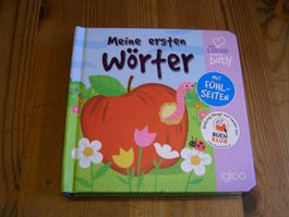 Meine ersten Wörter, Greif- u.Fühlbuch f.Babys u.Kleinkinder