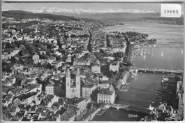 Flugaufnahme Zürich