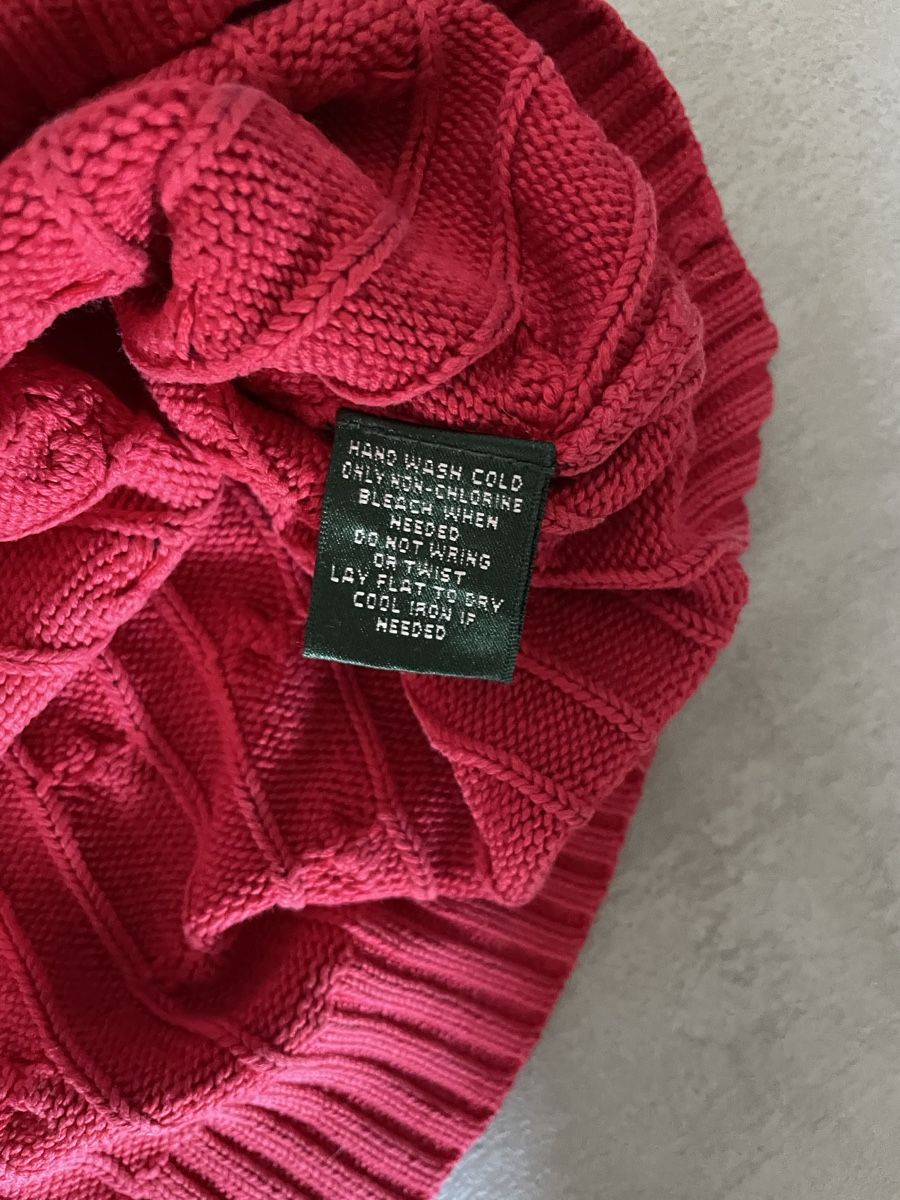 Ralph Lauren Maglioni & Felpe: Pull L. Lauren, torsadé, taille L, bon état – Usato da Plan-les-Ouates venduto da Skyesvintage 2