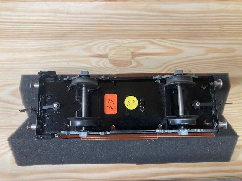 Buco Modellini di ferrovie: Buco Spur 0 Gedeckter Güterwagen 8645 SBB – Usato da Büsserach venduto da ModellbahnDepot 5