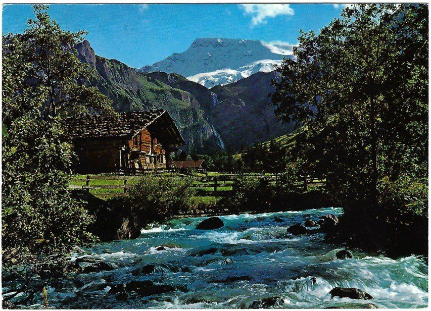 Ansichtskarten: AK Wildstrubel, Adelboden 1978 – Gebraucht aus Rheinfelden von wil_m7gh