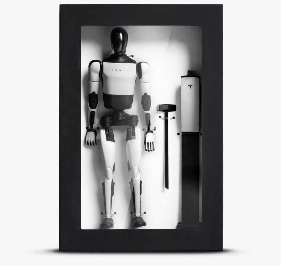 Statuette: Tesla Bot Actionfigur Optimus NEU OVP – Nuovo e nell'imballaggio originale da Flums venduto da Wohrschinli