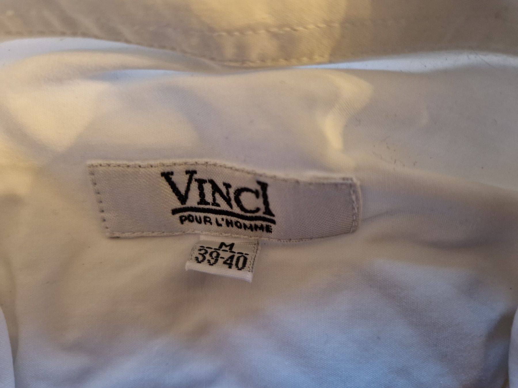 Camicie: Vinci kurzarm Hemd weiss M – Usato da MUEHLAU venduto da ibo_5c7d 1