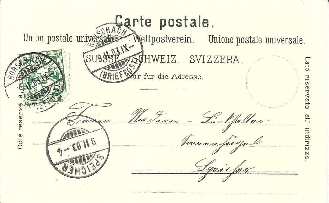 Cartoline postali: AK  Sargans  Litho – Usato da Appenzell venduto da mai25 1