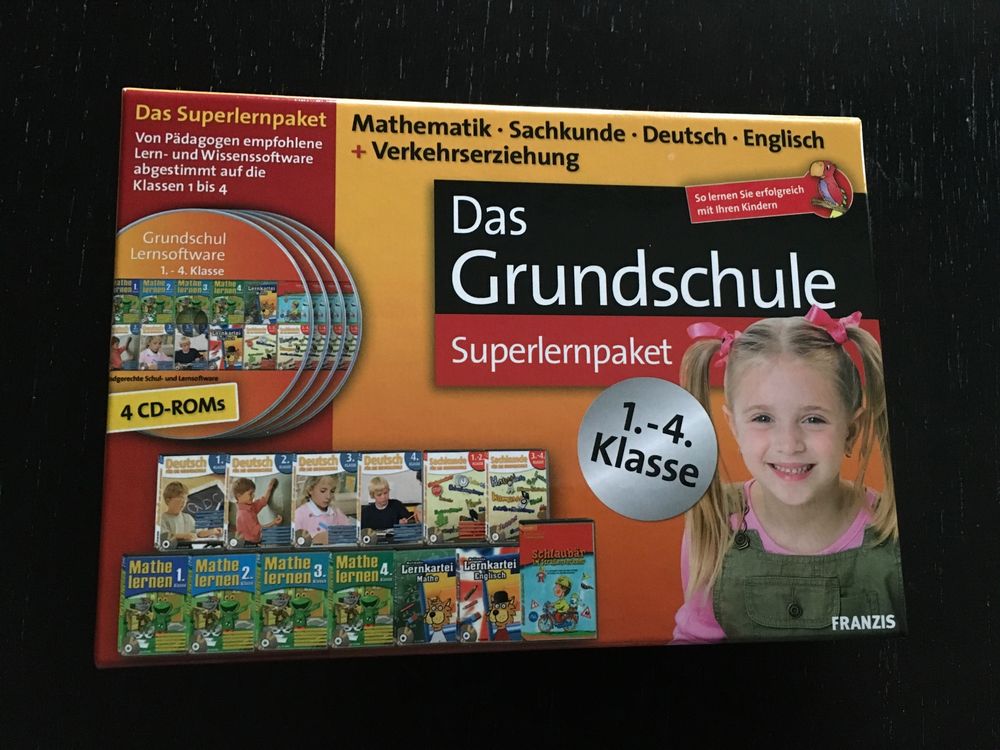 4 CD-Roms Lernpaket (Gebraucht) in Regensdorf für CHF 5 – mit Lieferung ...
