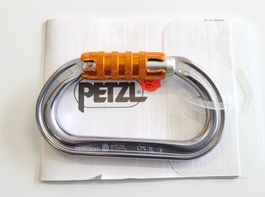 Petzl OK Karabiner TL grau Am'D-Karabiner Neu