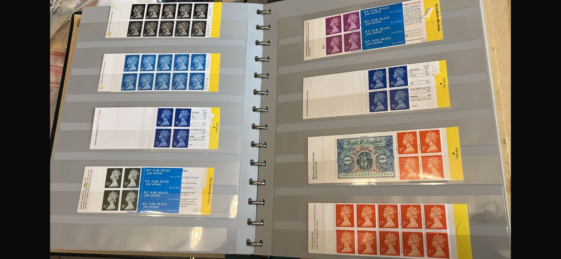 Tutti i francobolli: Grosse Sammlung GB Markenhefte, Nominalwert ca. CHF 920.- – Usato da Münchenbuchsee venduto da dani1113 3