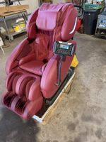 Gebrauchter Premium Massage-Sessel rot