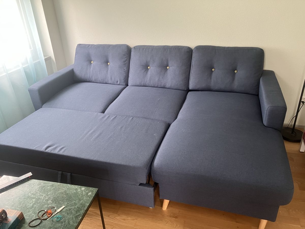 Divani: Schlafsofa blau (home24) – Usato da Steffisburg venduto da xSelina_x 1