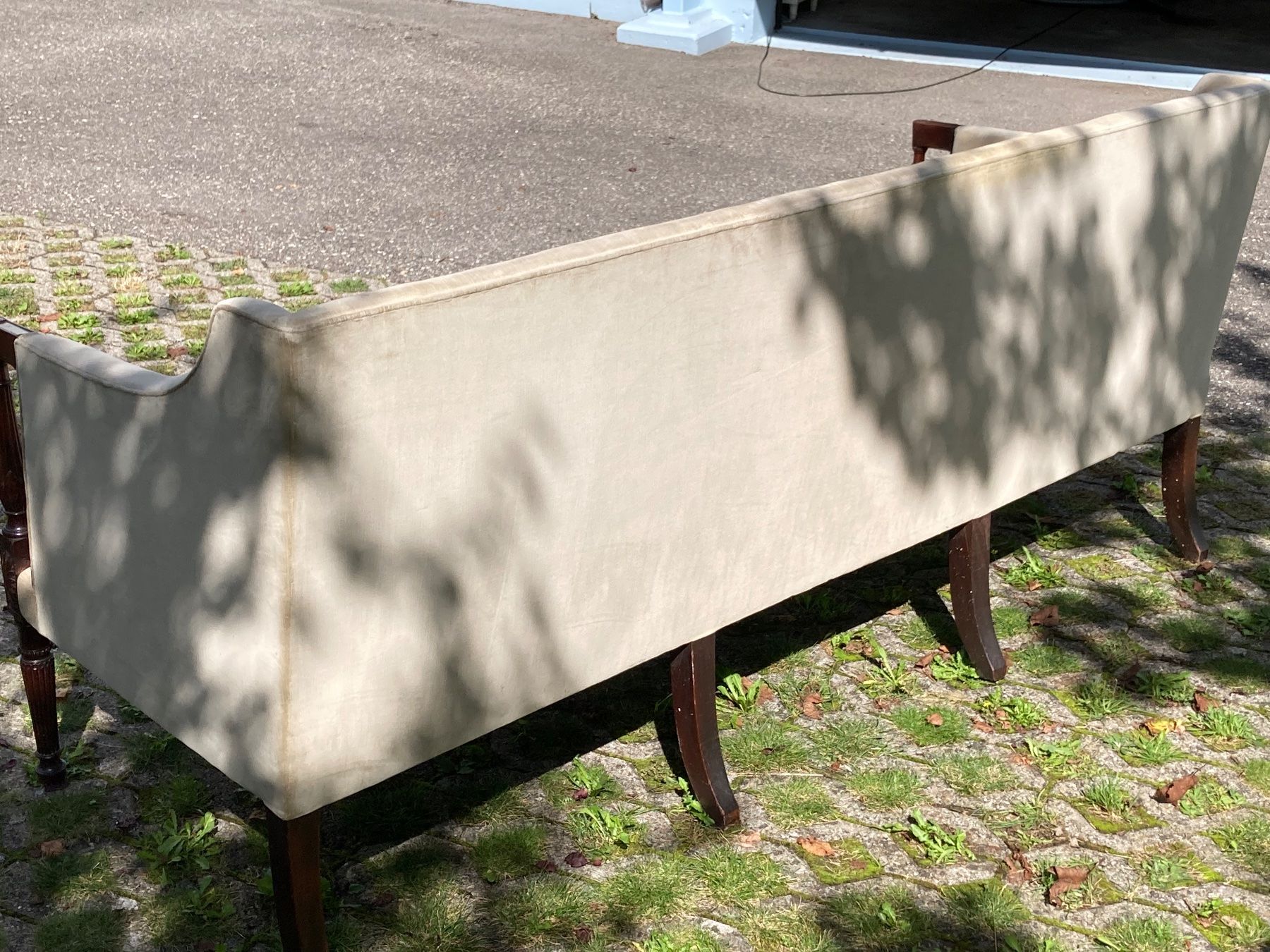 Divani: Sheraton Sofa Mahagoni um 1785 – Usato da Hubersdorf venduto da ltd_data 3