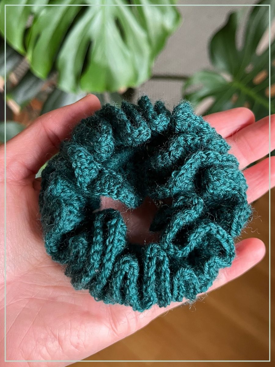 Accessori per capelli: Handgemachte Scrunchies. Gehäkelt.  – Nuovo (secondo la descrizione) da Luzern venduto da Crea.Elsa 2