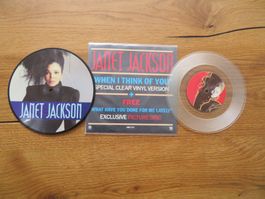 Janet Jackson Picture Disc Single, seltene Vinyl Rarität!