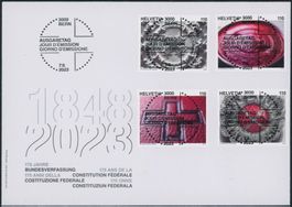 2023  Bundesverfassung - Ersttagsbrief FDC ET - Ersttag Voll