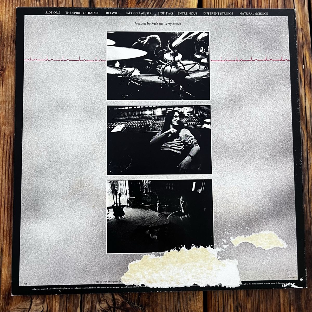 Dischi in vinile: Rush "Permanent Waves" - Vinyl VG+ – Usato da Umiken venduto da mar_p7n9 1