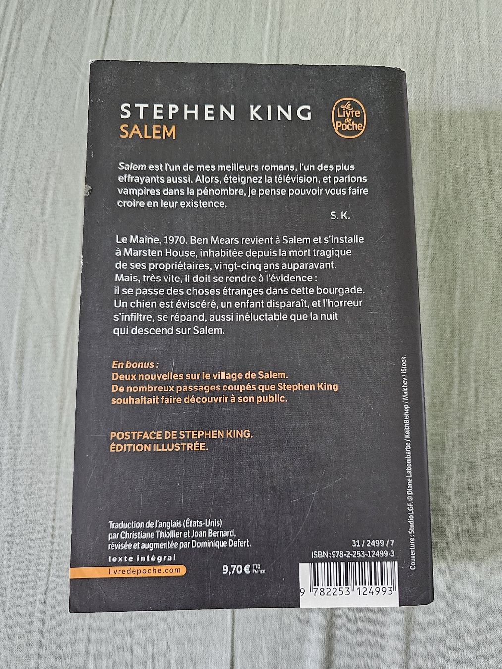 Libri: Salem de Stephen King – Usato da Forel (Lavaux) venduto da Clelia94 2