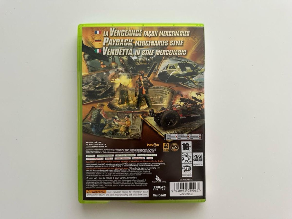 Jeux: Mercenaries 2: World in Flames Xbox 360 – D'occasion à Couvet par Aura_aura 2