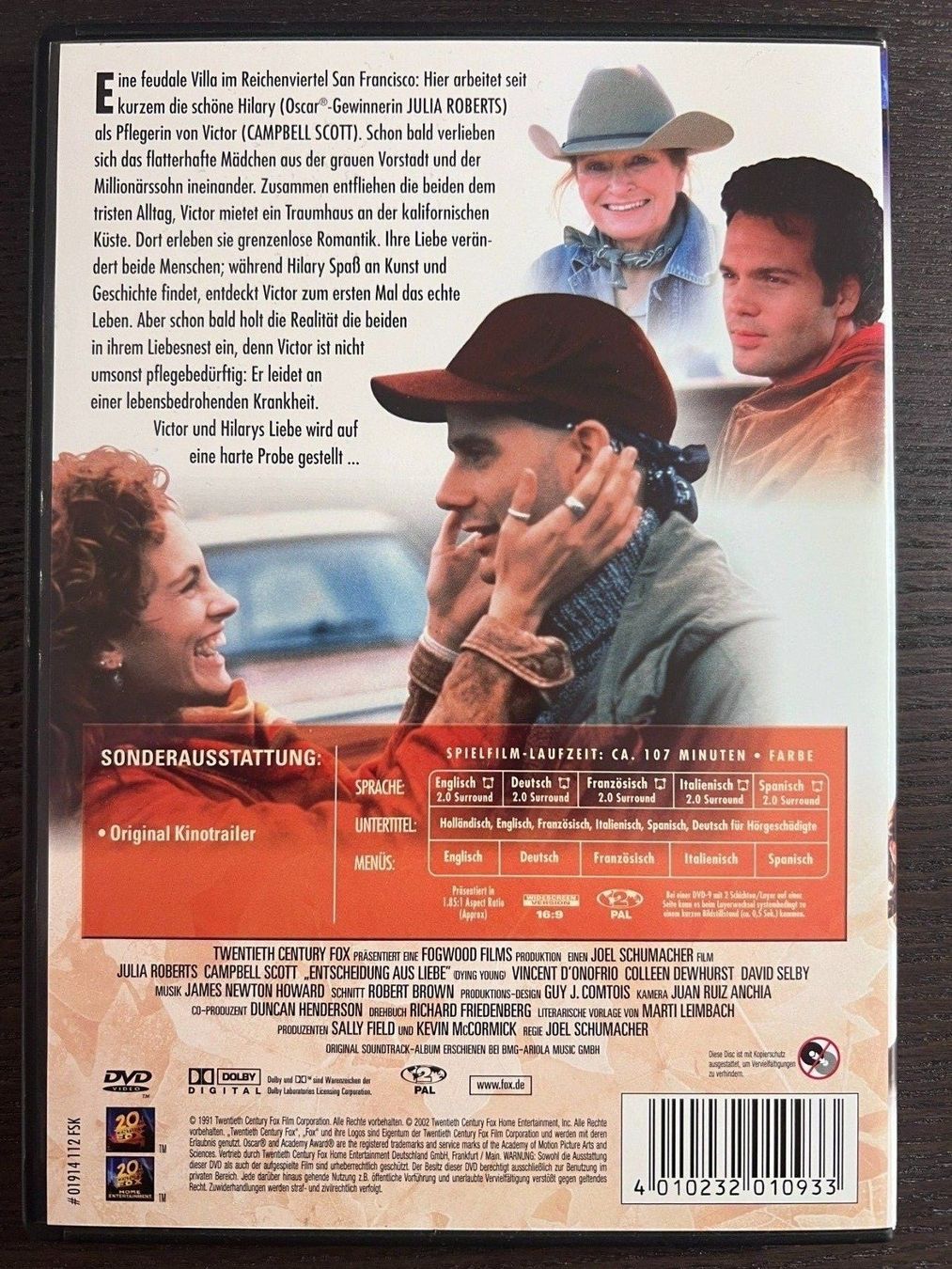 Tutti i DVDs: Entscheidung aus Liebe – Usato da Zürich venduto da FilmFreunde 1