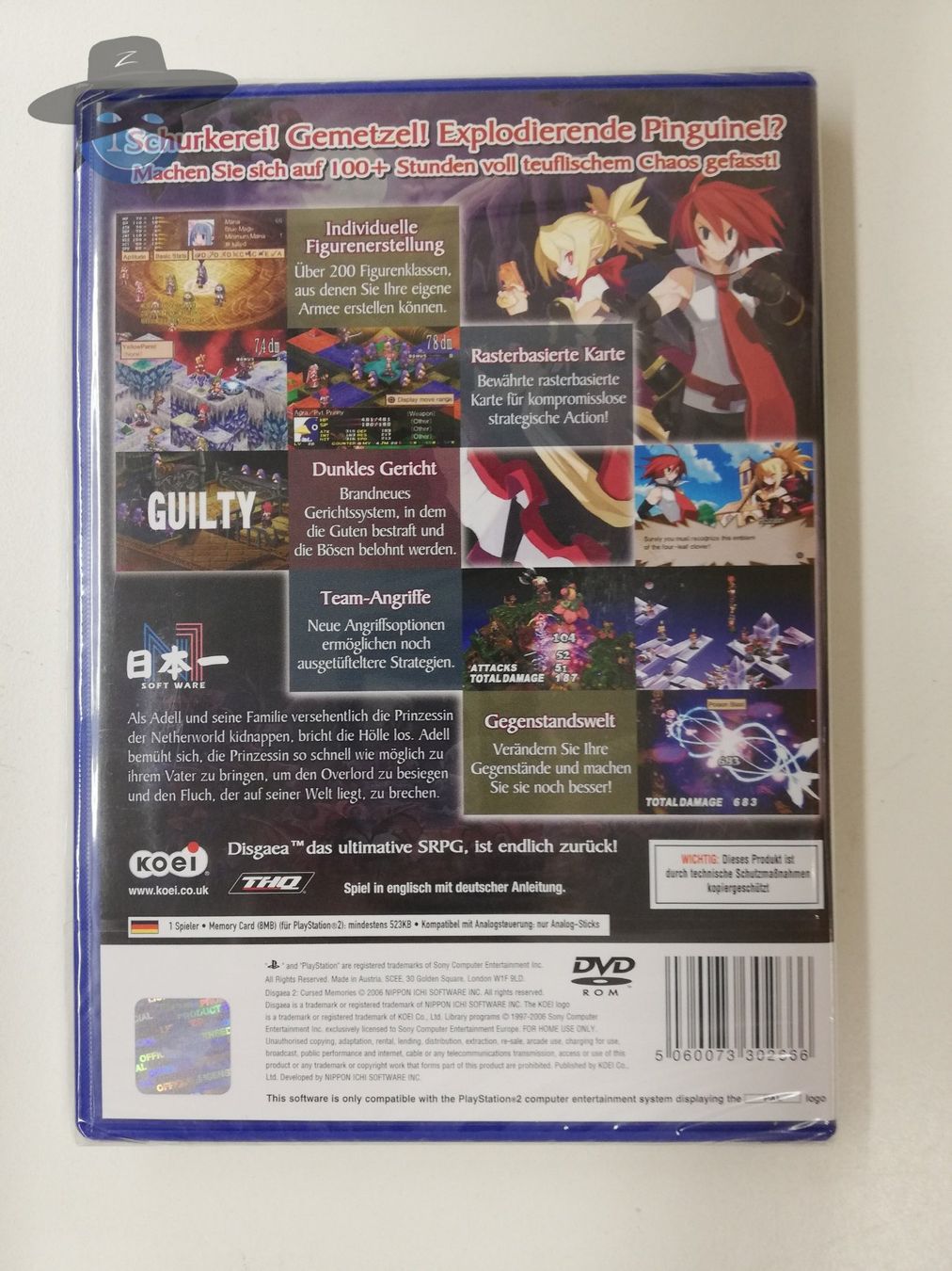 Sony Giochi: Disgaea 2 - cursed memories / NEU - sealed / PS2 – Nuovo (secondo la descrizione) da St. Gallen venduto da zorro_dc 1