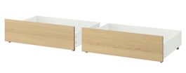 Ikea Malm Bettkasten, Eiche Furnier, Top Zustand, 2 Stk.