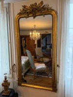 Riesiger antiker Wandspiegel Spiegel aus Wohnungsauflösung
