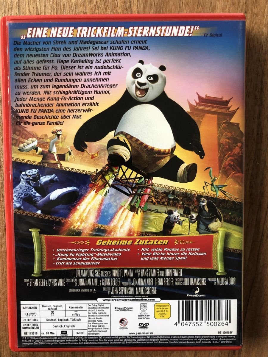 Alle DVDs: DVD Kung Fu Panda – Gebraucht aus Belp von brb66 1