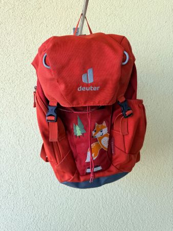 Wanderrucksack für Kinder (Deuter Waldfuchs 14, orange)
