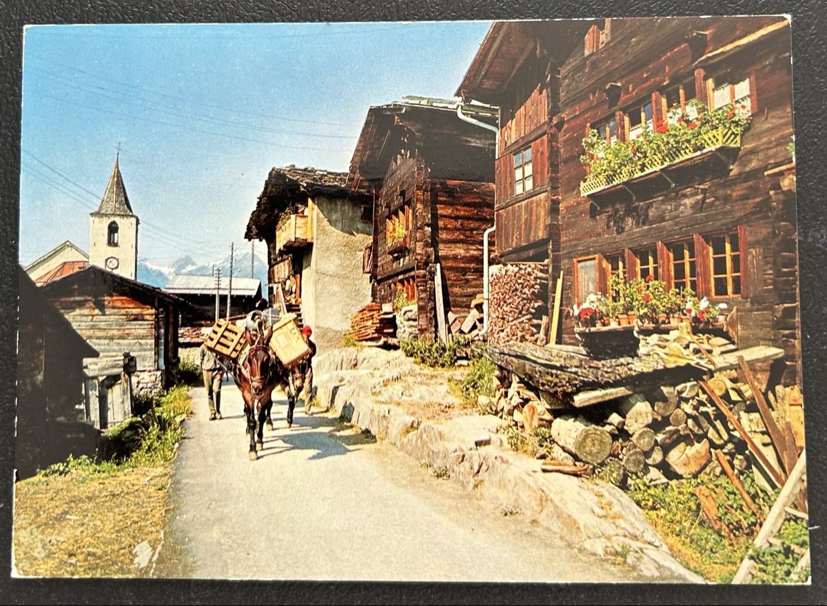 Cartes postales: Blatten im Lötschental  – D'occasion à Horw par Tellbub
