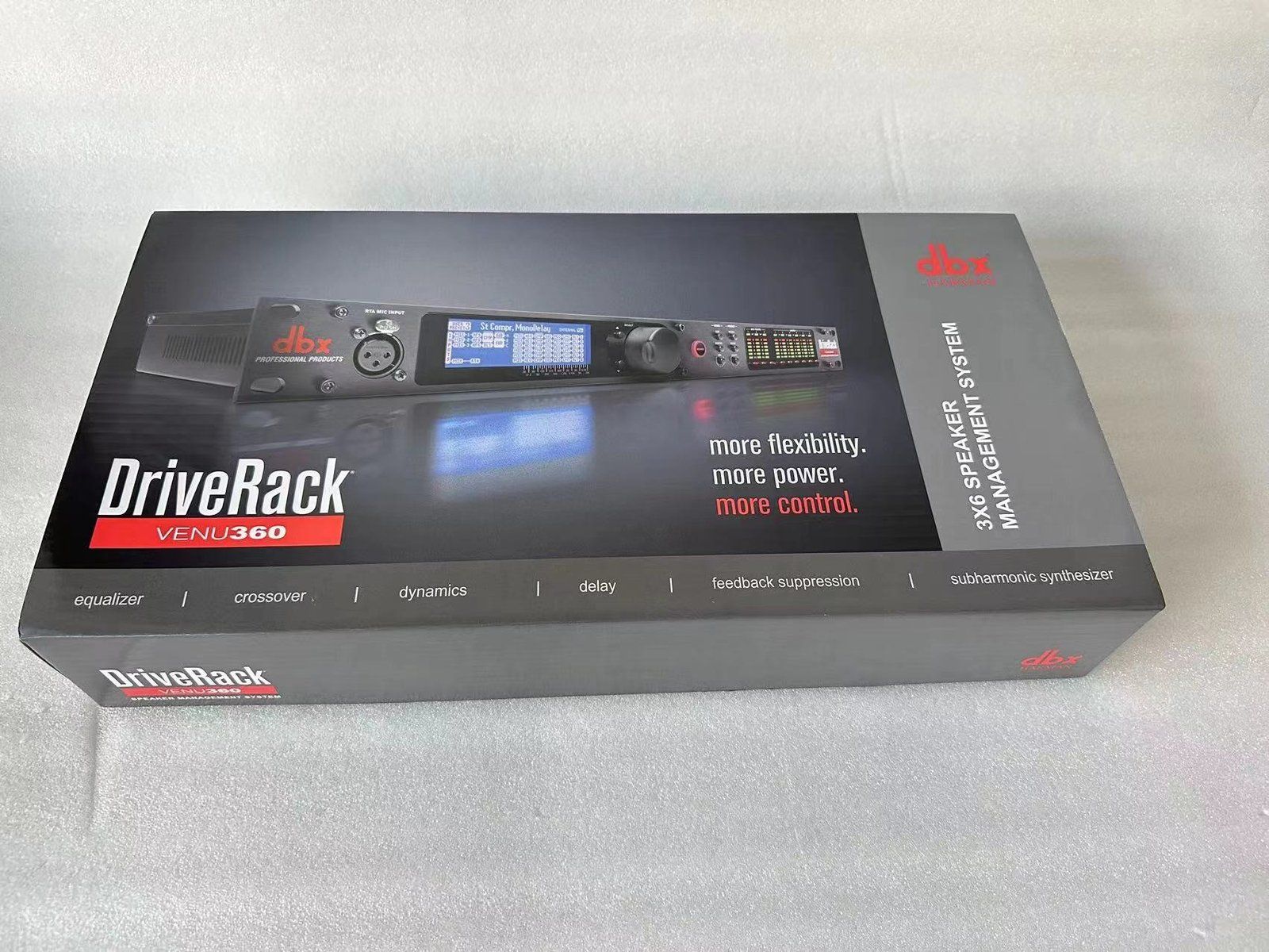 Dbx Equalizzatori: dbx DriveRack Venu 360 – Nuovo e nell'imballaggio originale da Suhr venduto da Audiobruno 1