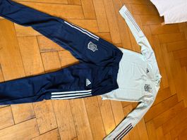 Ensemble de survêtement Espagne adidas blanc et bleu