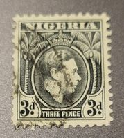 Nigeria 1944 alte briefmarke