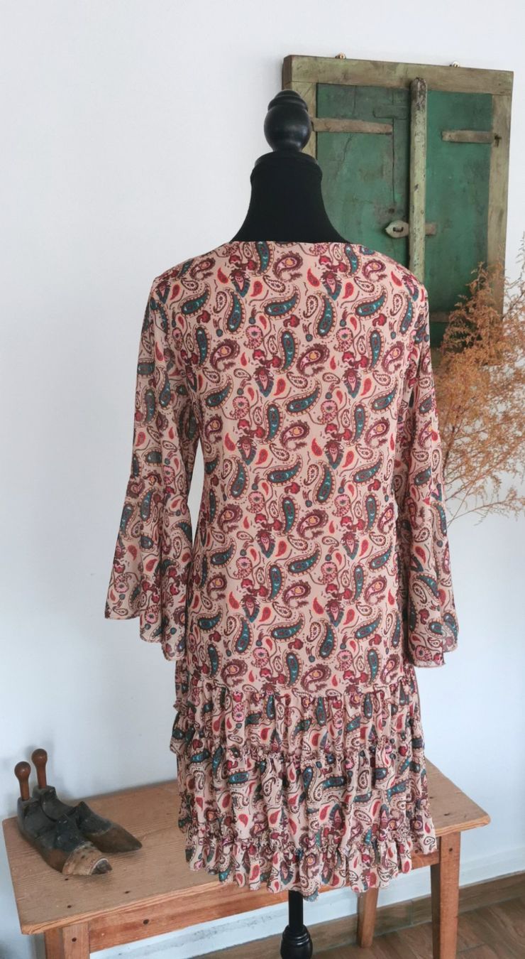 Tuniche: Capucine romantische Tunika Kleid Gr. S – Usato da gachnang venduto da tibus1 3