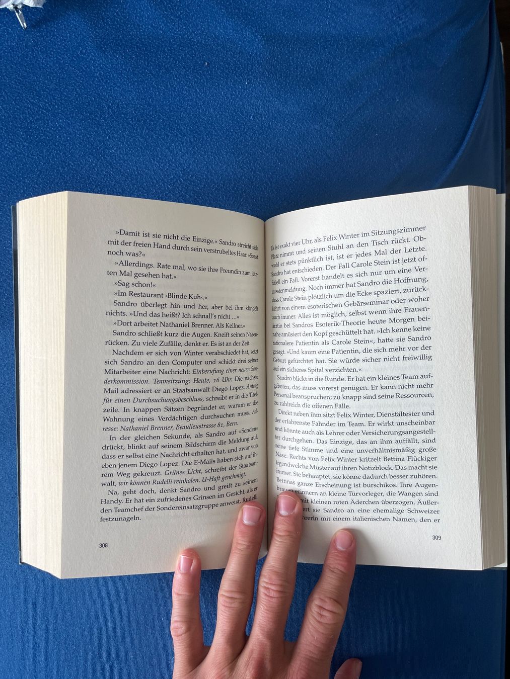 Libri: Buch Blind - Christiane Brand – Usato da Winikon venduto da Lukiwyss2000 1