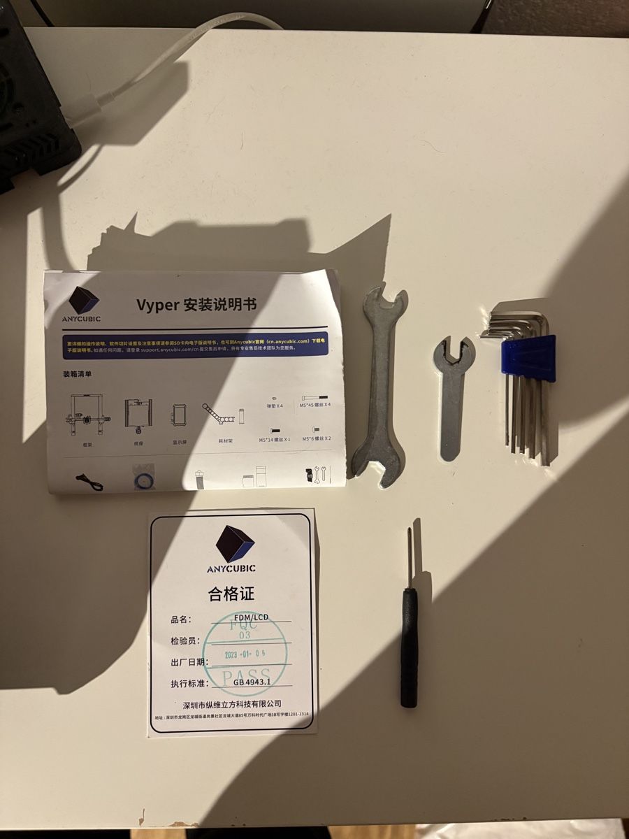 Anycubic 3D Drucker: 3D Drucker Anycubic Vyper – Gebraucht aus Felben-Wellhausen von pasigo 4