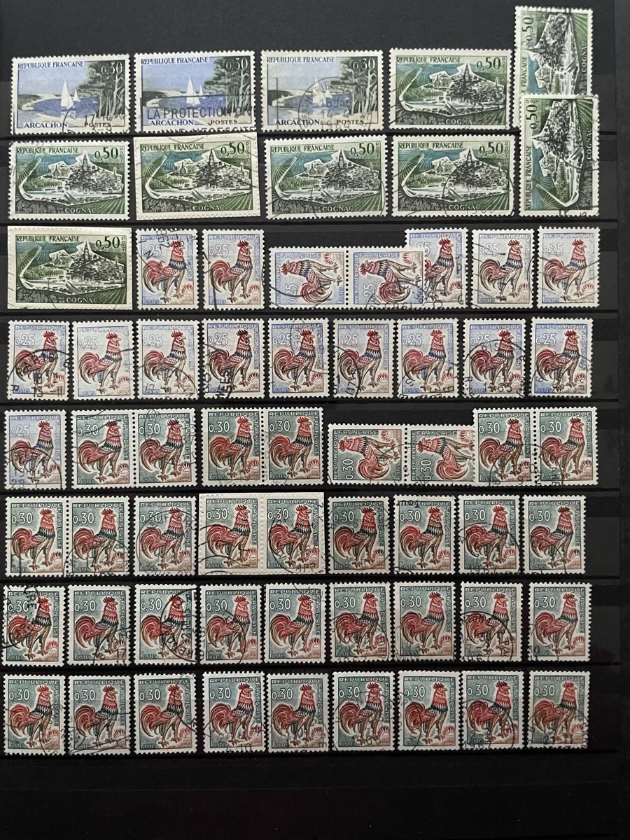 Alle Briefmarken: Frankreich 3 5s – Gebraucht aus Cham von Diablo1232 4