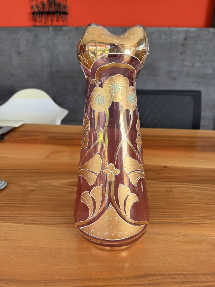 Vasi & Recipienti: Vase gross Jugendstil wunderschön selten – Usato da Gipf-Oberfrick venduto da Iberico 1