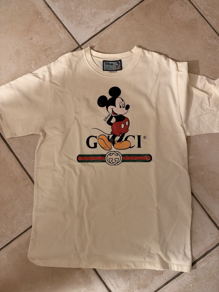 Gucci T-shirt: Gucci Disney Mickey Mouse T-Shirt – Usato da Stettlen venduto da enr_c5lt 1