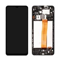 Ecran Samsung Galaxy A12 (A125F) Noir + Chassis(Service Pack