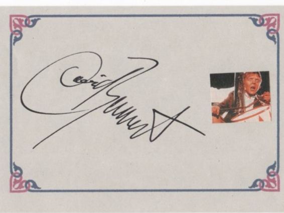 Autogramme: Autogramm von Schauspieler David Bennent CH – Gebraucht aus Muri AG von rogana