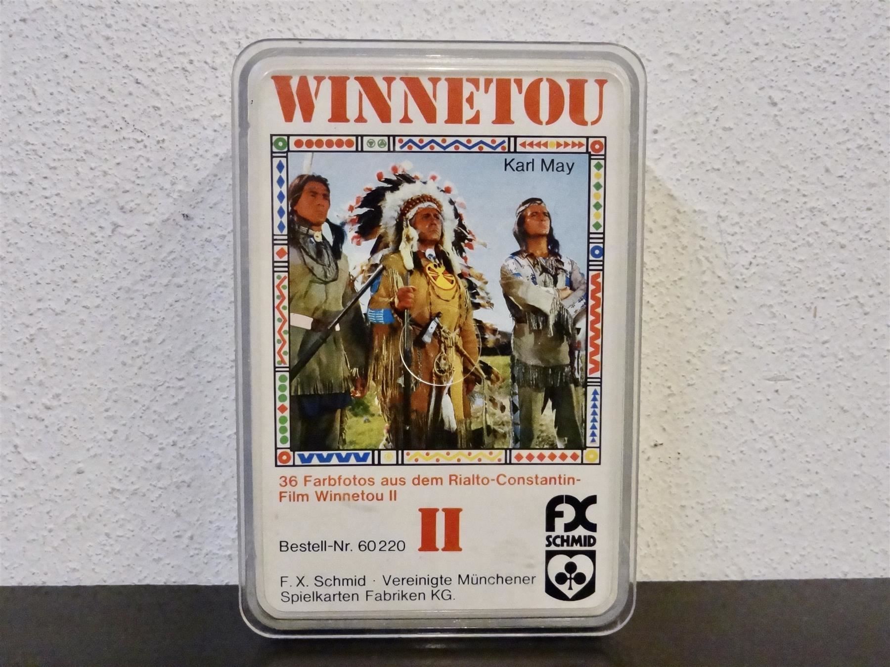 Giochi: schönes altes Quartett WINNETOU II – Usato da Kerzers venduto da wisaundso