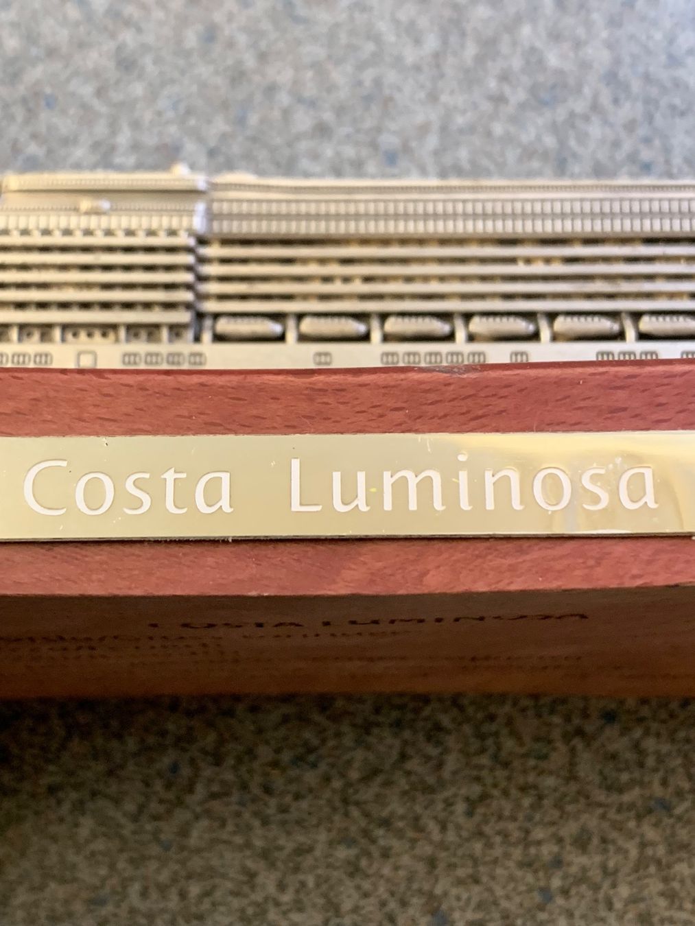 Modellbausätze & Standmodelle: Schiff - Modell „COSTA LUMINOSA“ – Gebraucht aus Wangen b. Olten von Finolino28 3