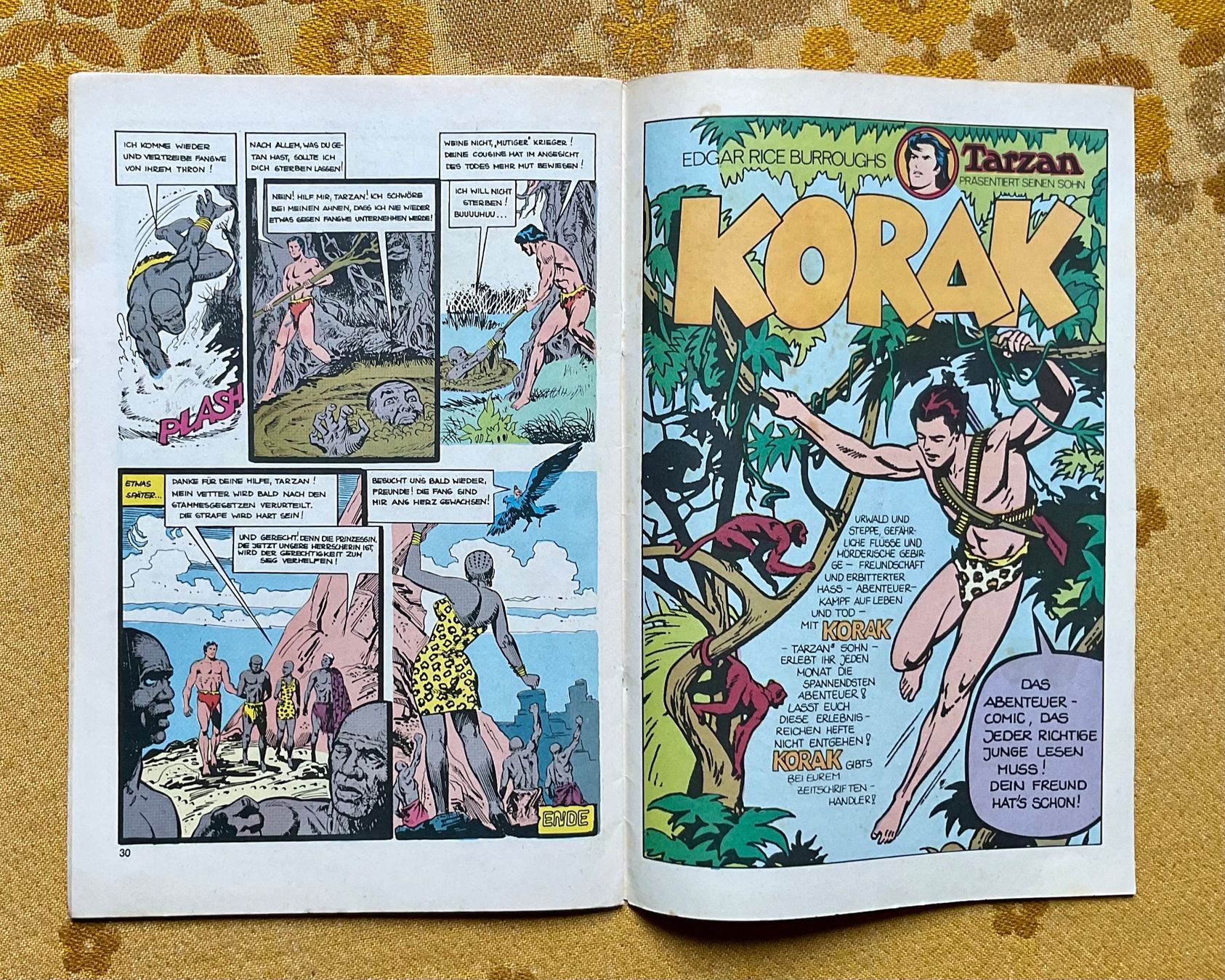 Comics: Tarzan Heft Nr 202 von 1975 – Gebraucht aus Endingen von nathan05 8