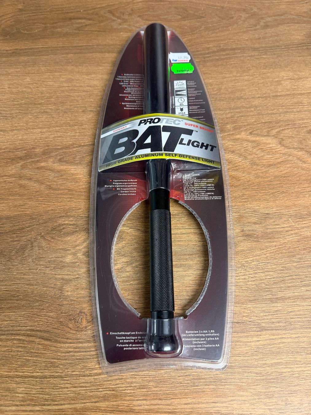 Lampen: Protec Super Bright Bat Light, Selbstverteidigung – Neu (gemäss Beschreibung) aus Nussbaumen AG von olitech5415