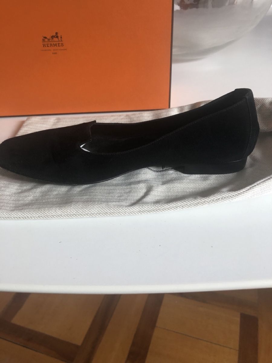 Hermès Scarpe da donna: Hermes Damenschuhe flach schwarz – Usato da Zürich venduto da sus_nrn9 5