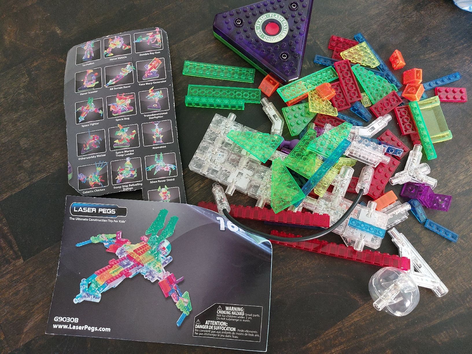 Lego Kit di costruzioni: Laser Pegs, wie Lego, leuchten – Usato da Effretikon venduto da swobdo 1