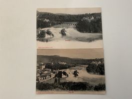 2 Postkarten Rheinfall Schaffhausen