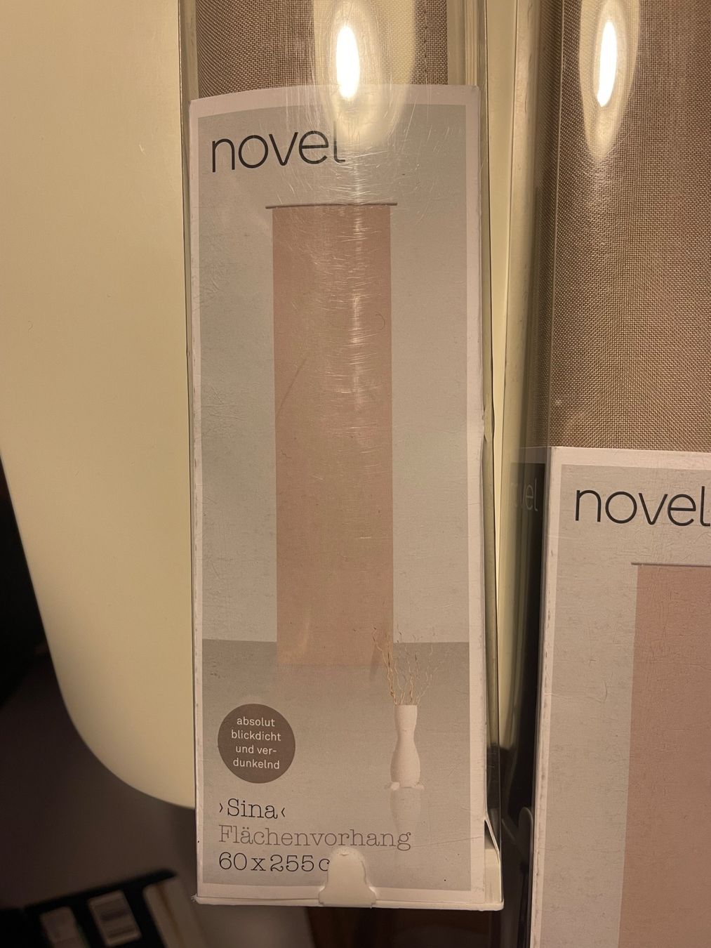 Tende: Flächenvorhang “Novel” – Nuovo e nell'imballaggio originale da Richterswil venduto da Racovet 1
